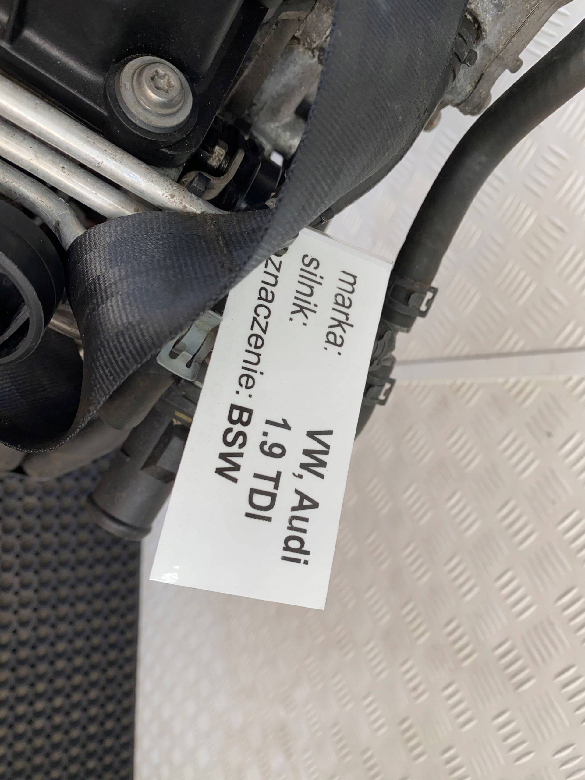 SKODA FABIA ROOMSER II 07-10 1.9 TDI engine complete BSW 105KM