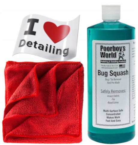 Poorboy Bug Squash удаляет насекомых и грязь 946ml