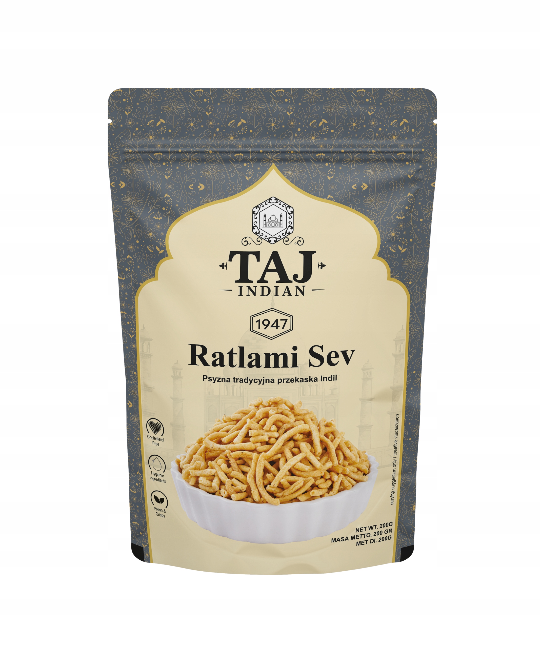 Taj Indian 1947 RATLAMI SEV 200g EAN (GTIN) 5905515727549