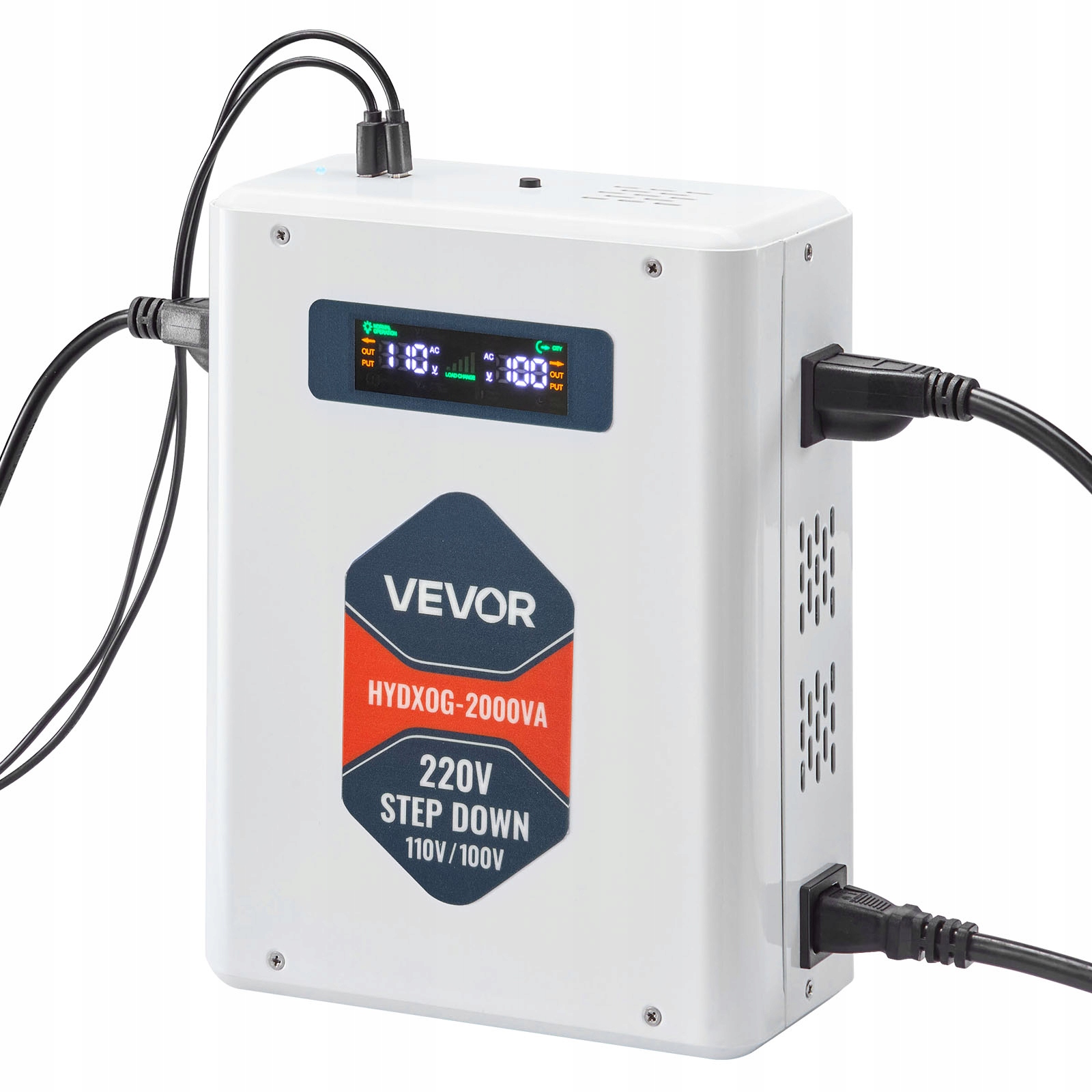 Vevor Menič Napätia 2000 V, Ktorý Znižuje Napätie 220 V Na 110 V S Výkonným Usb Ltd[tag_close_a]