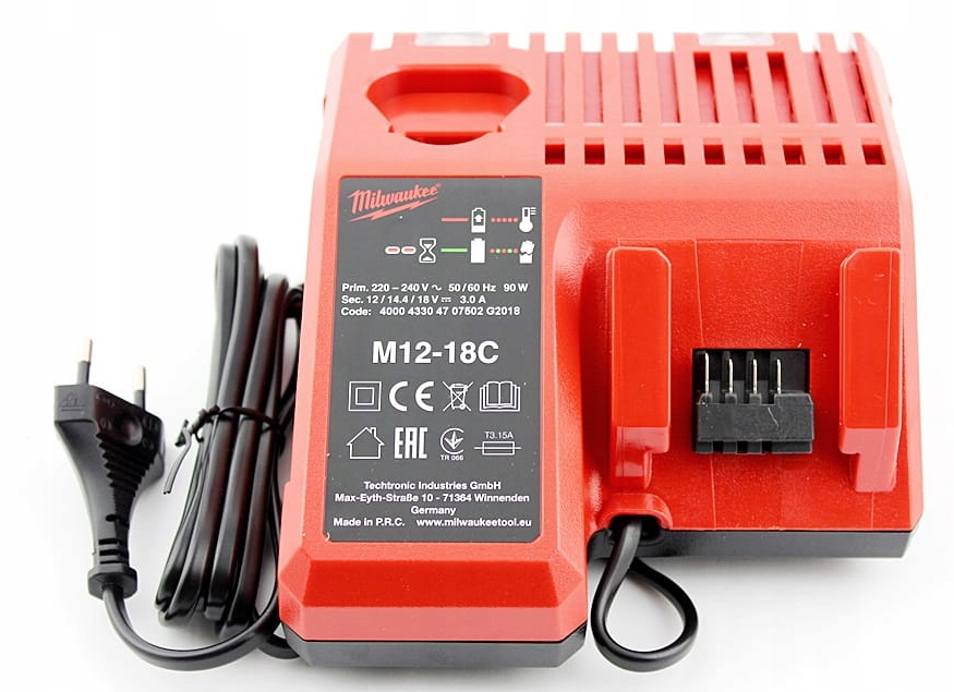

Milwaukee M12-18C Ładowarka M12 M18