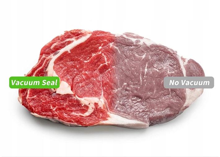 ZGRZEWARKA PRÓŻNIOWA DO ŻYWNOŚCI PAKOWARKA O MOCY 120W + ZESTAW WORKÓW XXL Maksymalna szerokość zgrzewu 30 cm