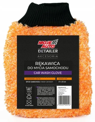 MOJE AUTO DETAILER - RĘKAWICA DO MYCIA SAMOCHODU