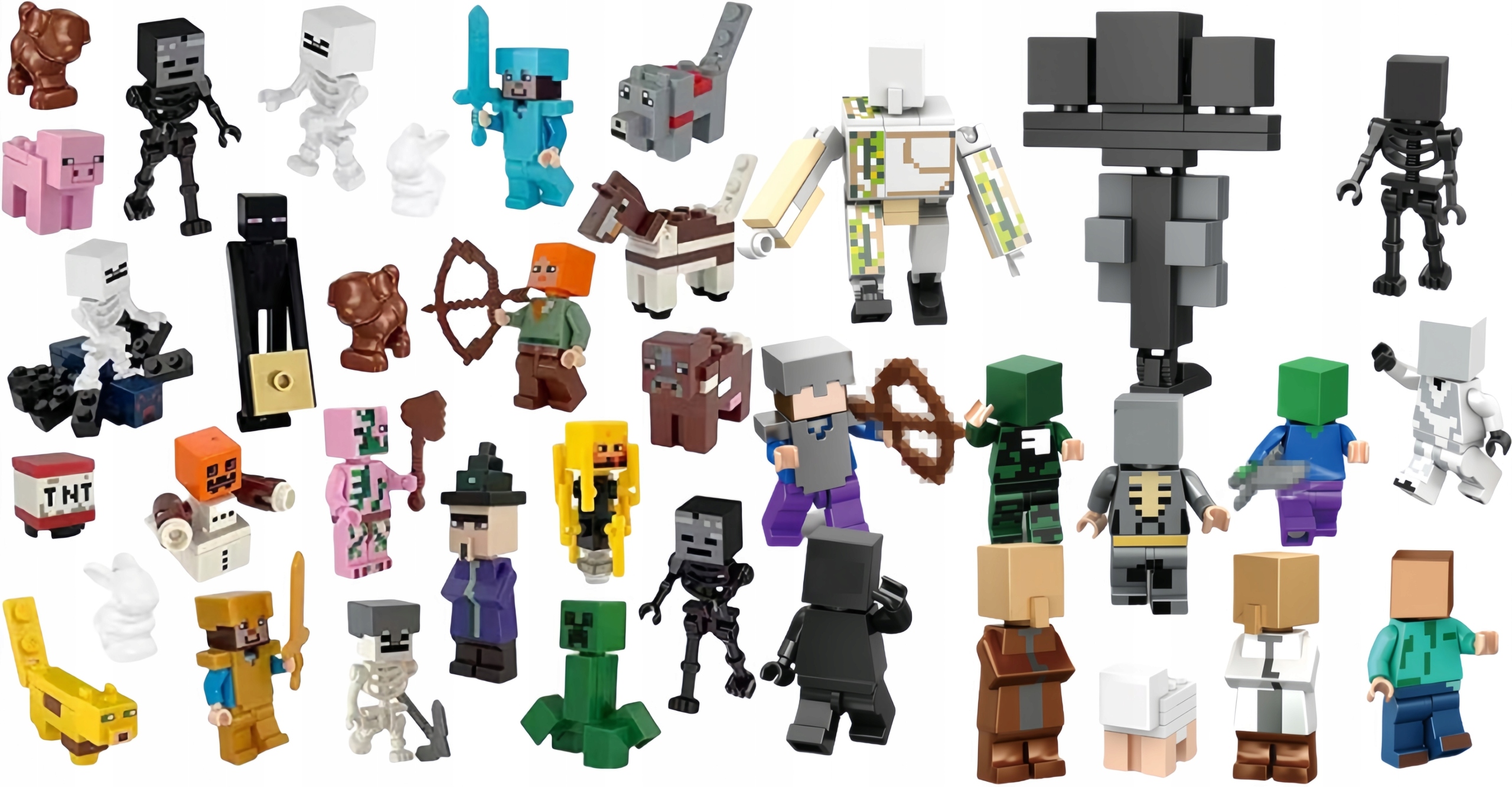 Figurki Minecraft Zestaw 38 SZT Kod producenta JOY