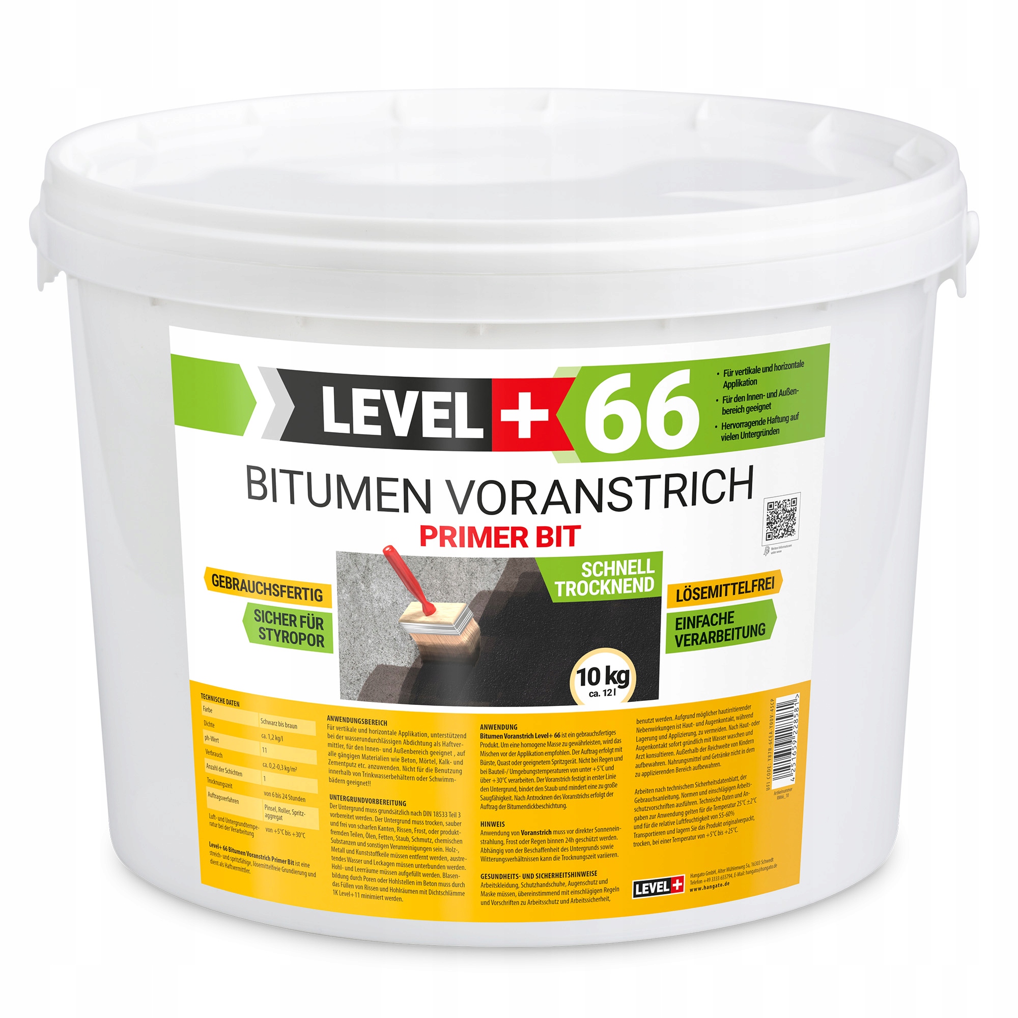 Grunt Bitumiczny Szybkoschnący Pod Masy Bitumiczne Kmb Masy Pmbc 10l