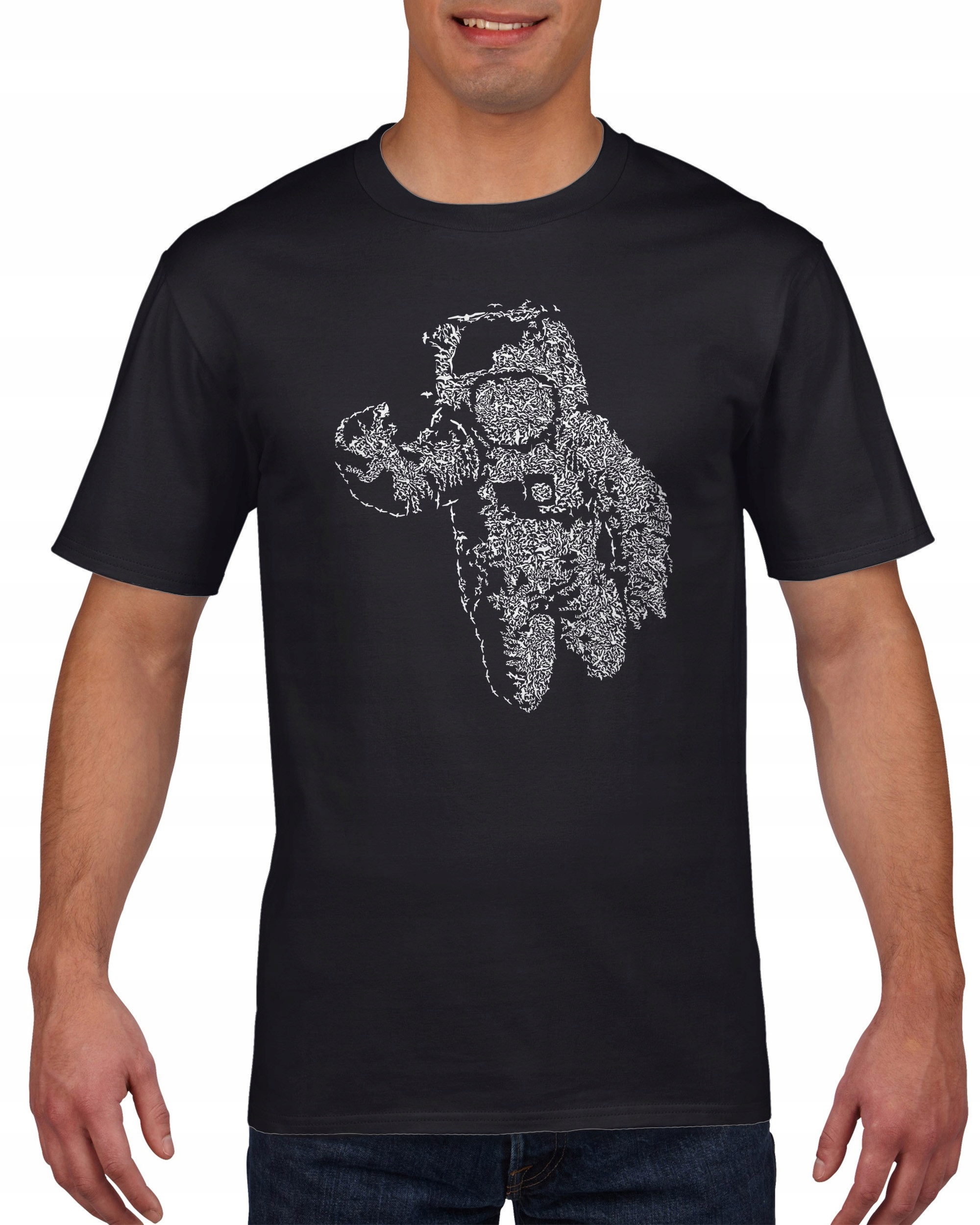 

Koszulka męska Astronauta Ptaki c XXL