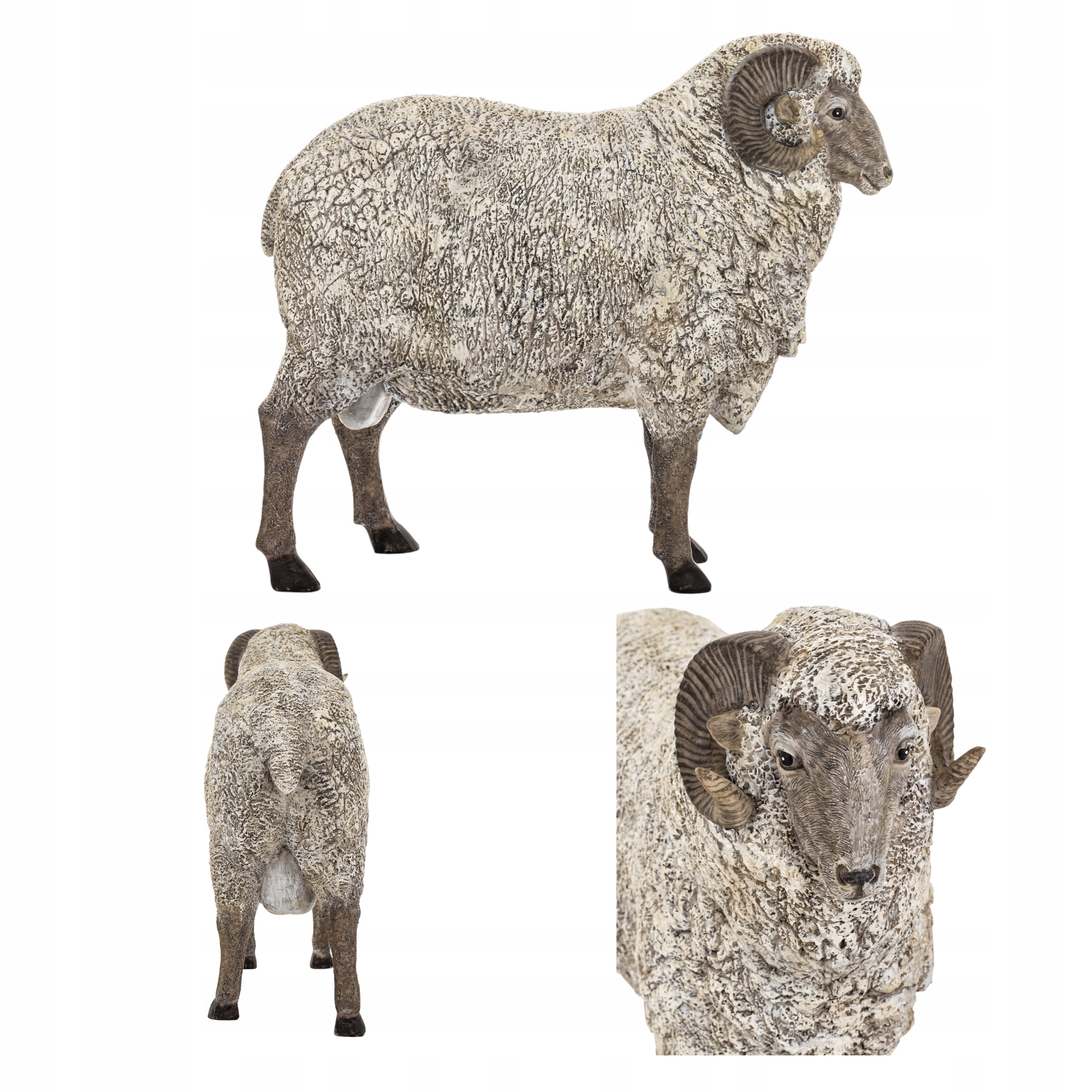 Baran 28x32 CM Figurka Ram Stôl Baranek Veľkonočný Darček Dekorácia