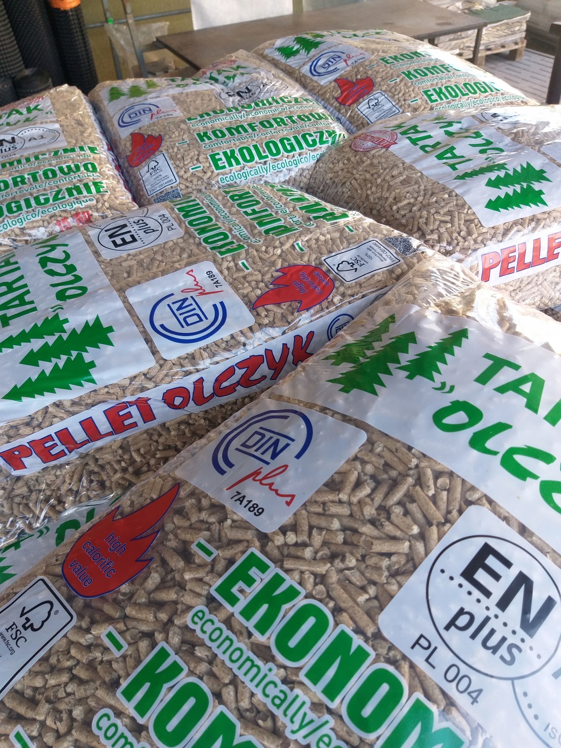 Pellet pelet drzewny OLCZYK 100% wysoka jakość!