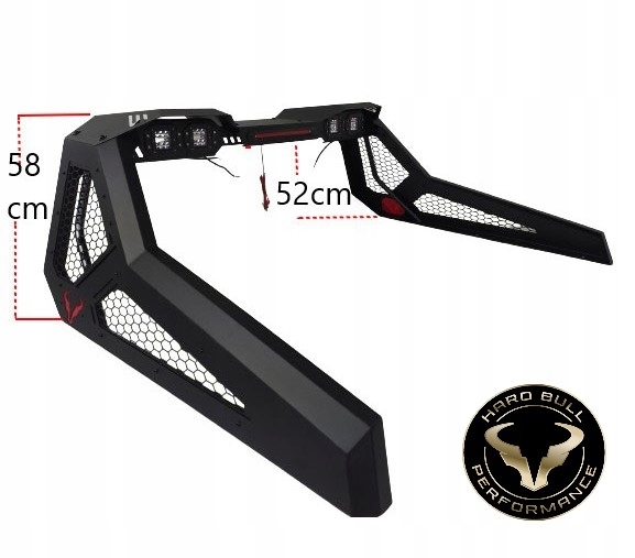 ROLL BAR PAŁĄK ORUROWANIE HARD BULL PERFORMANCE TOYOTA TUNDRA F40 Numer katalogowy producenta F40