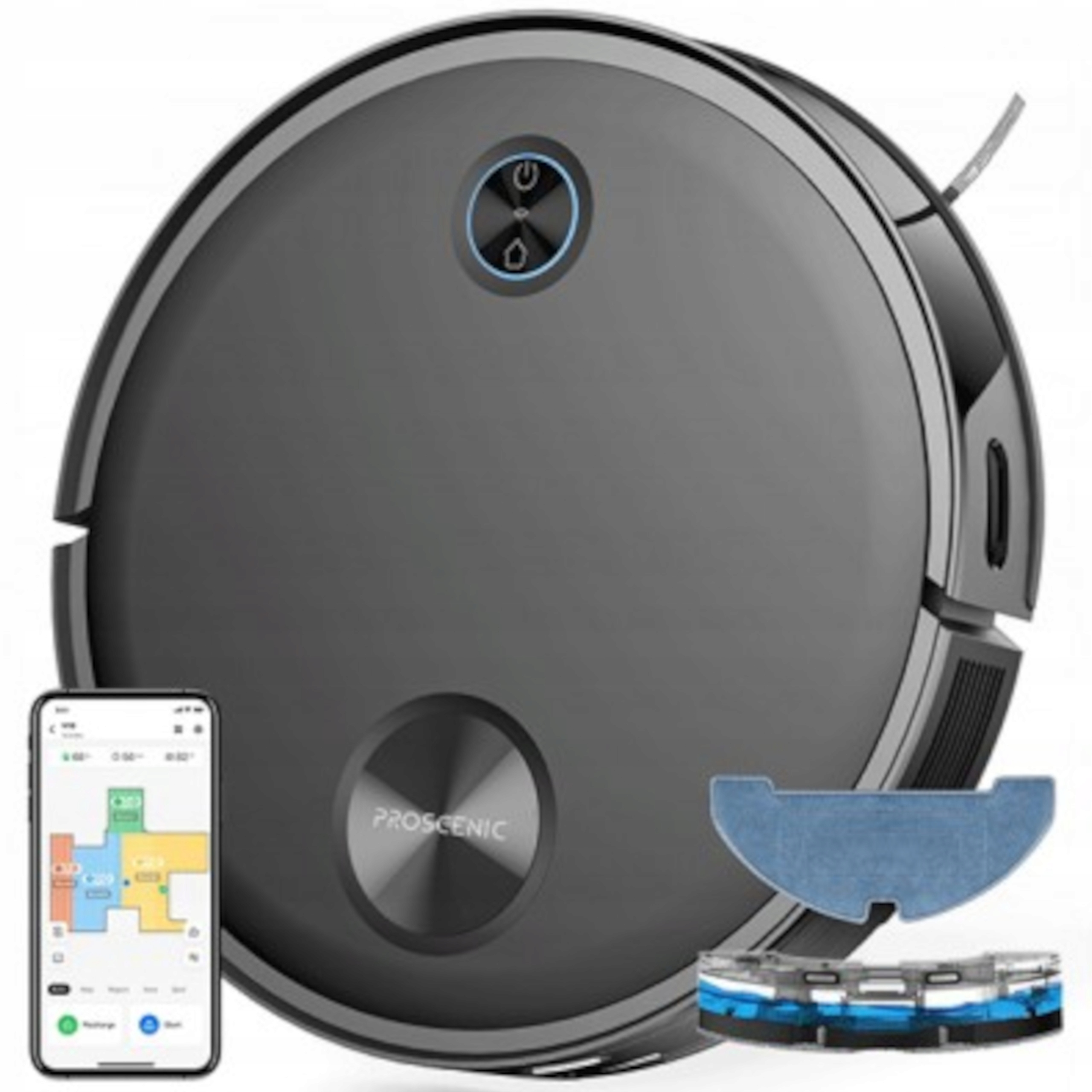Robot sprzątający Proscenic Prosenic V10 3000Pa czarny