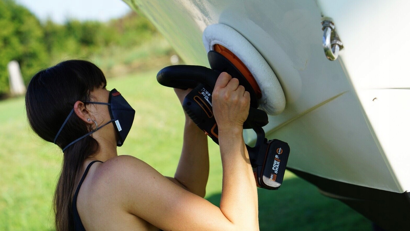 Nakładki do polerowania WORX WA4250 2szt. Do polerki samochodowej WX856L EAN (GTIN) 6943475879341