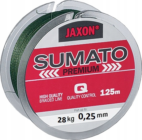 Plecionka Jaxon Sumato Premium 0,25mm 125m 28kg