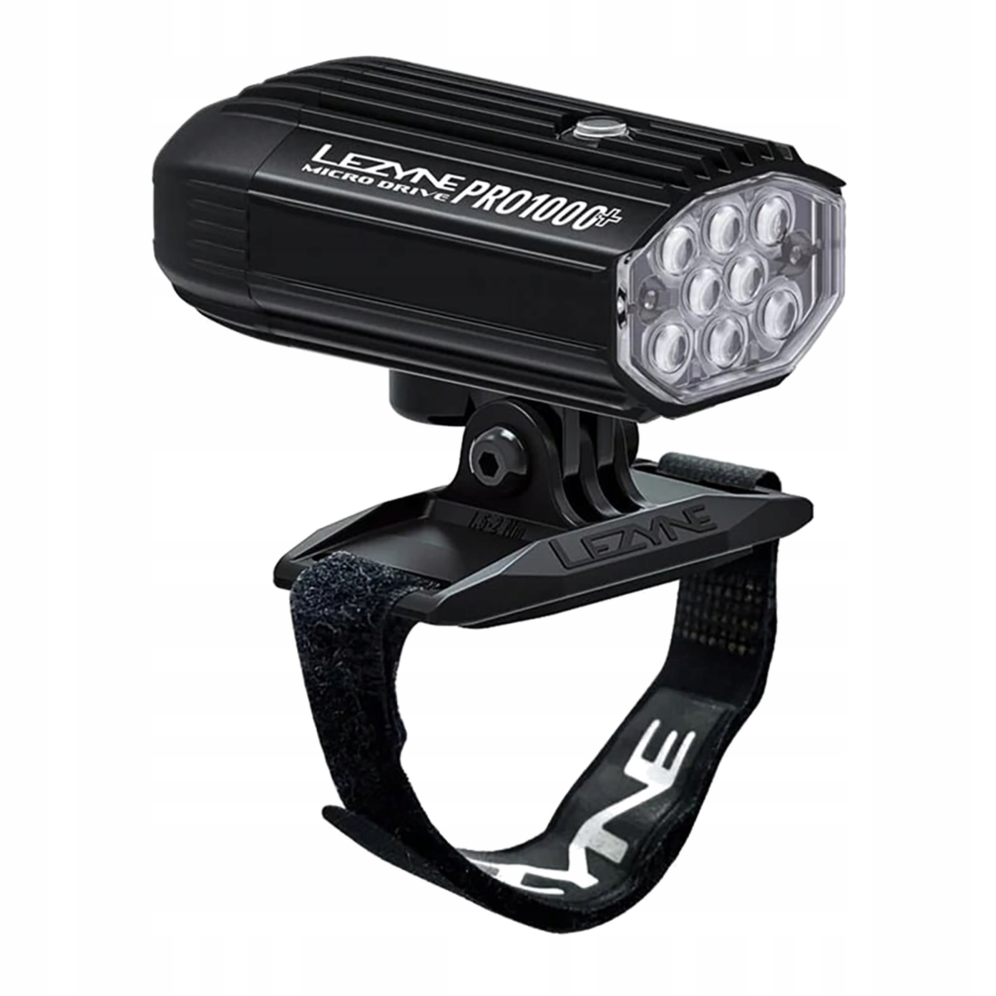 Přední světlo na kolo Lezyne Micro Drive Pro 1000+ satin black 1000 lm