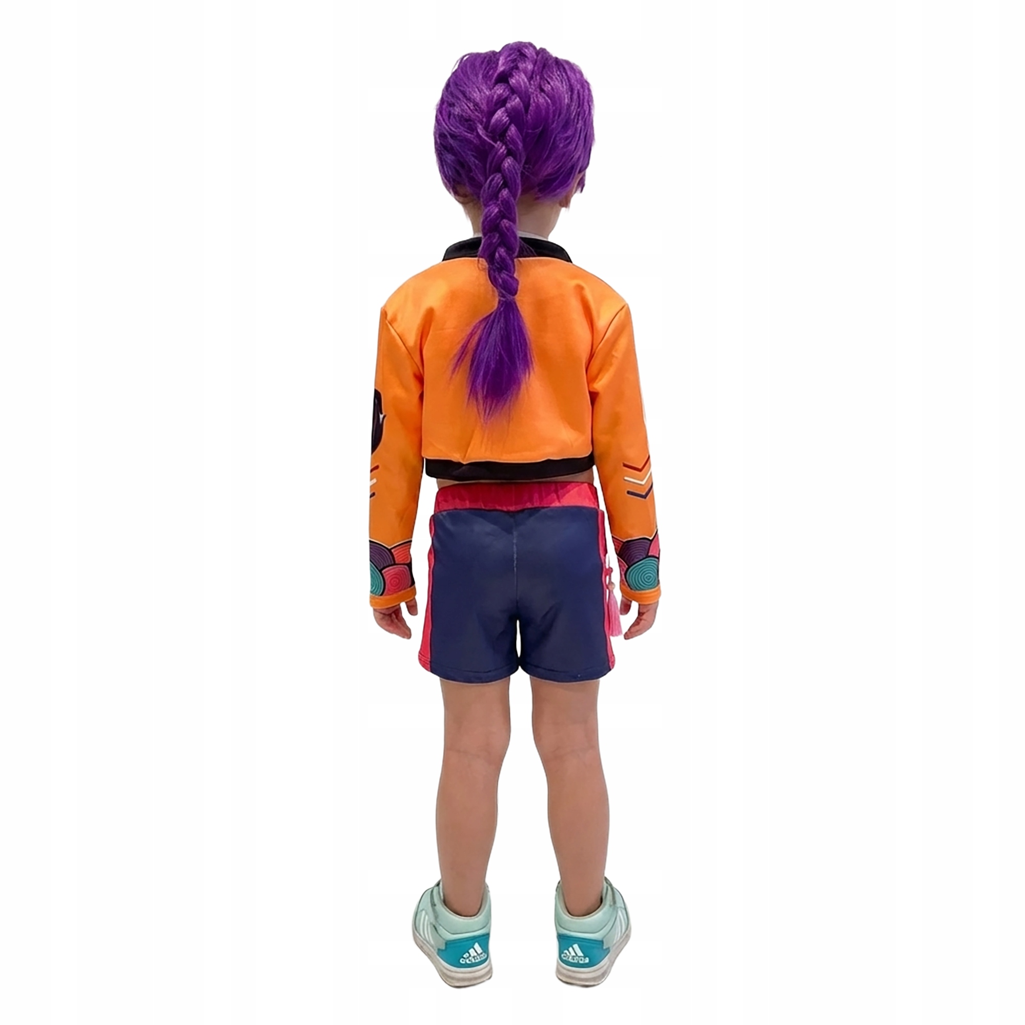 Peruka RUMI Demon Hunters Łowczynie Demonów KPOP Fioletowa roz. Uniwersalny Rozmiar uniwersalny