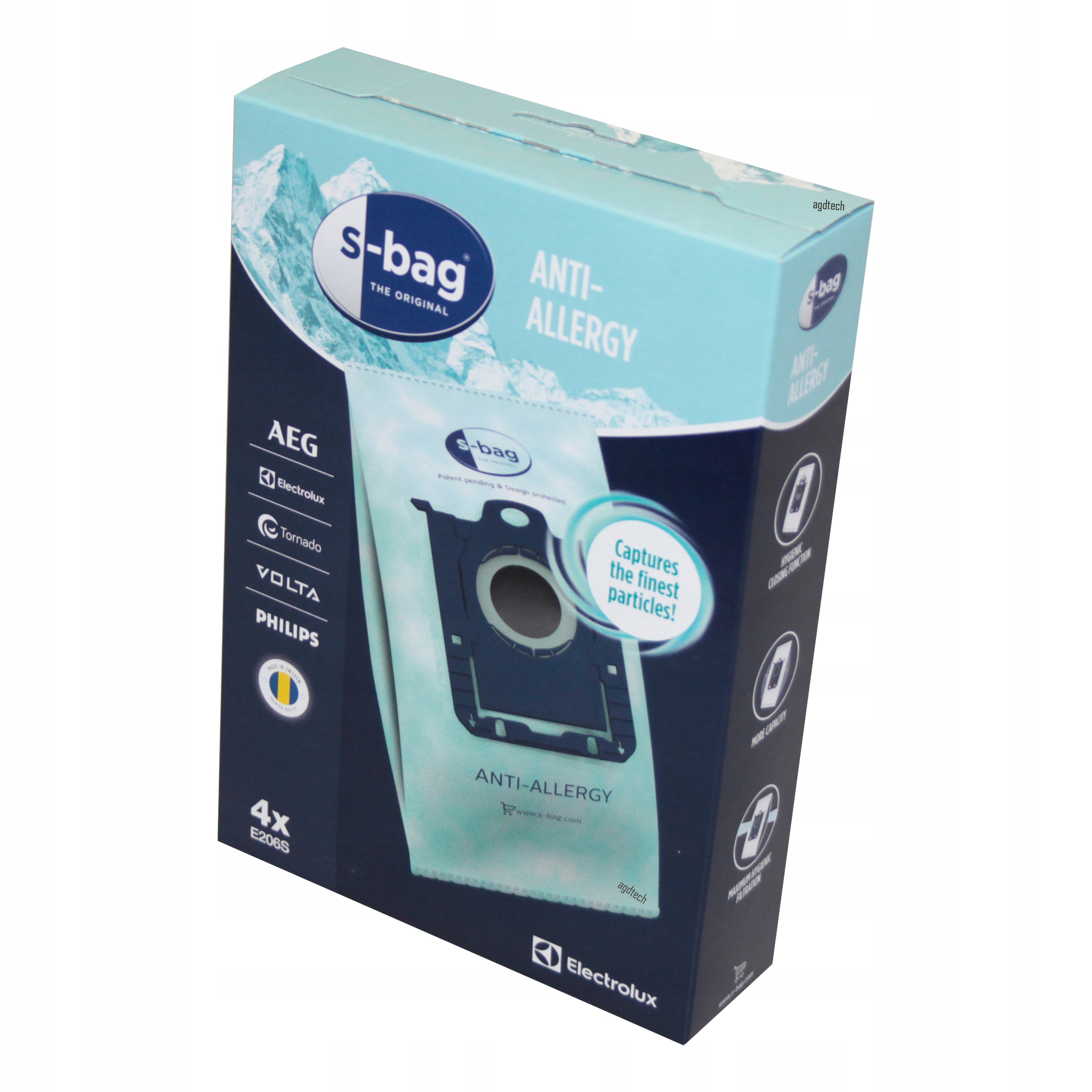 

4x Worki Antyalegriczne S-bag E206S Anti-Allergy