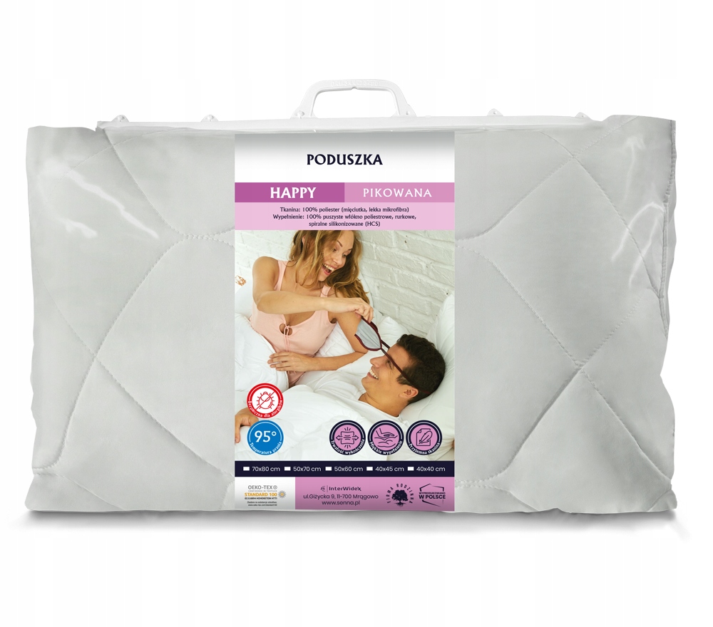 

Poduszka Happy 50x60 Inter-widex Producent Jakość!