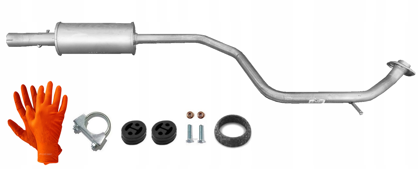 Mazda 5 1.8i 16V 85kW 2.0i 16V 107kW (2005-2010) Tlumič Střední