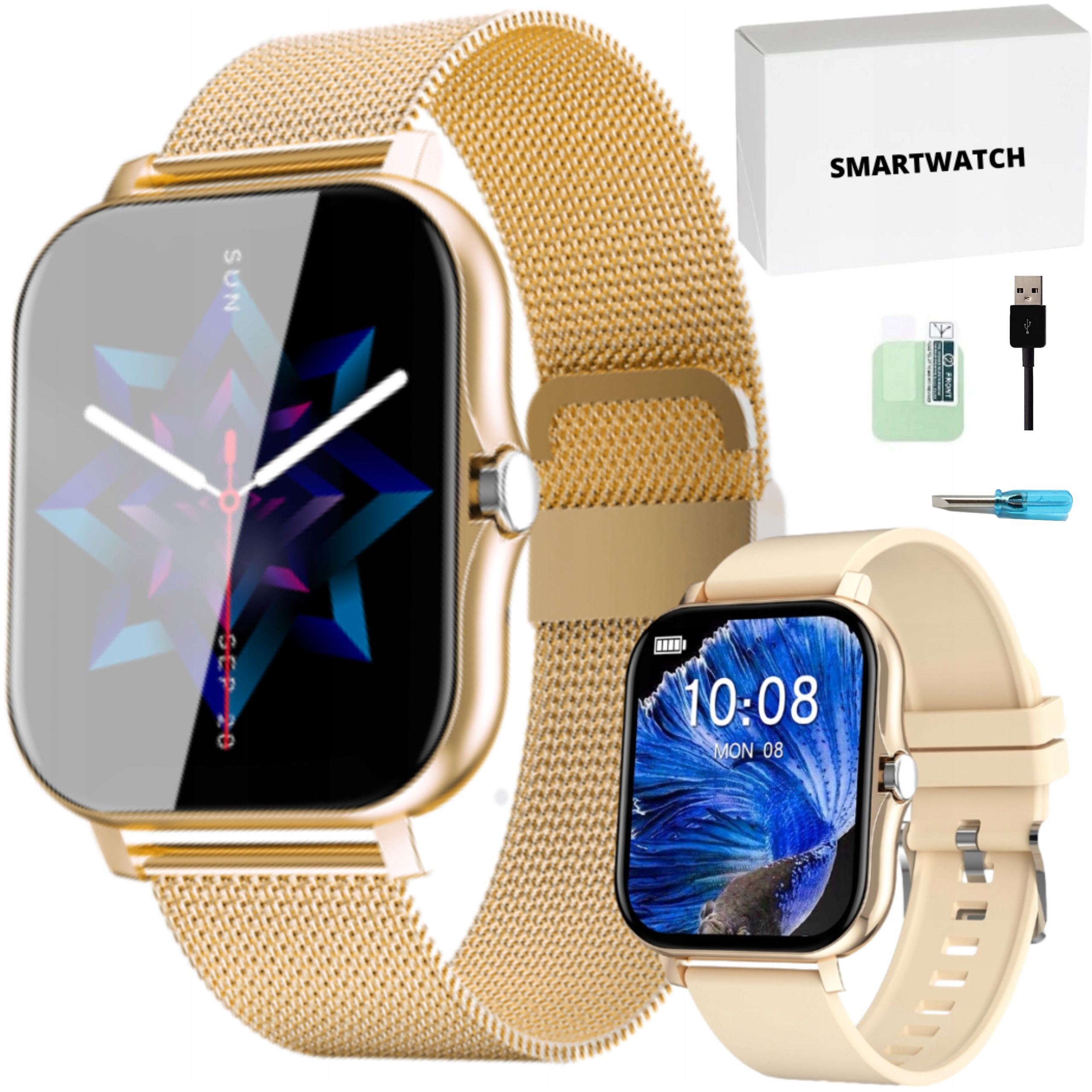 

Zegarek Damski Smartwatch Bt Rozmowy Polskie Menu