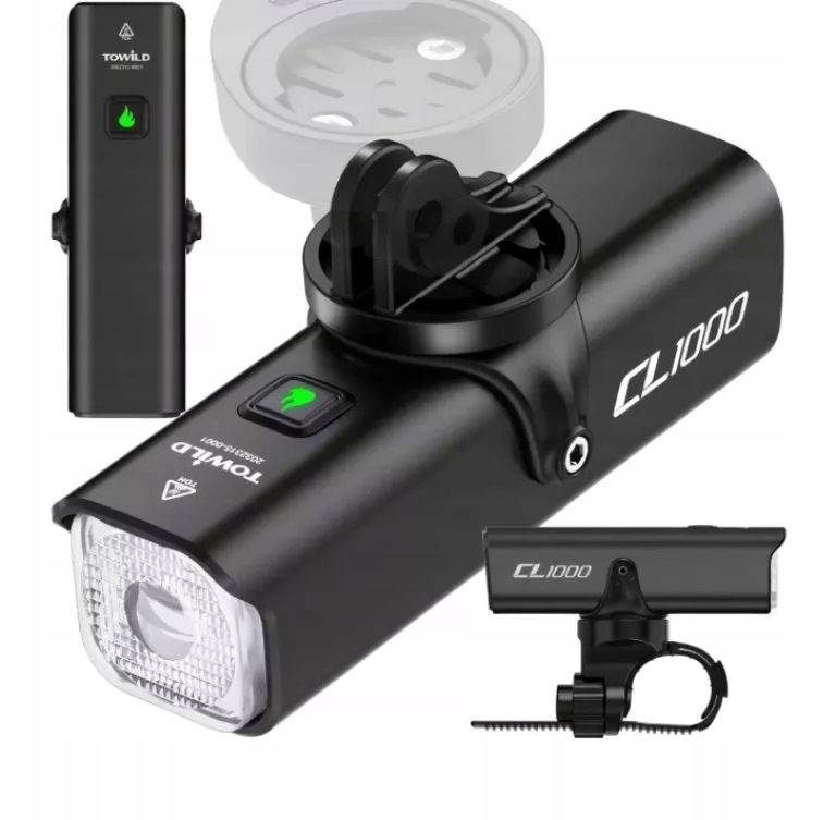 Lampka Rowerowa Przednia Towild CL1000
