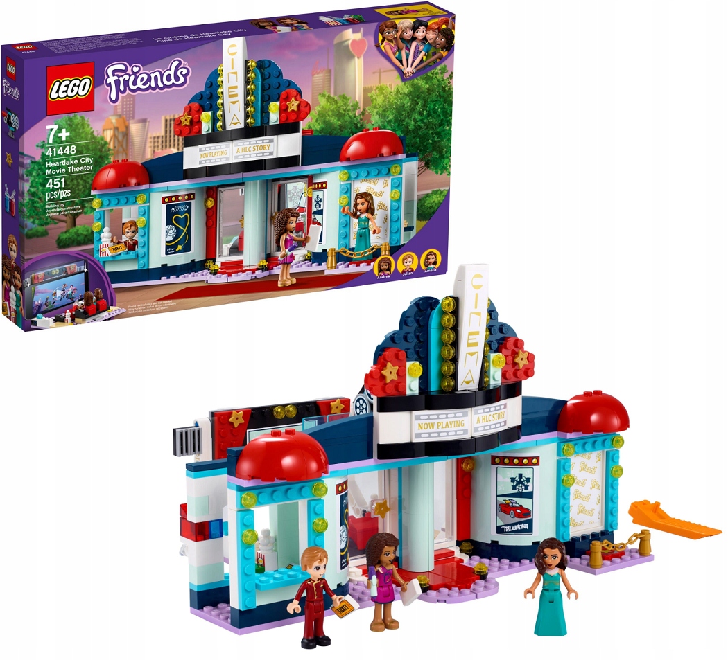 Lego Friends Kino V Heartlake City 451ele 41448