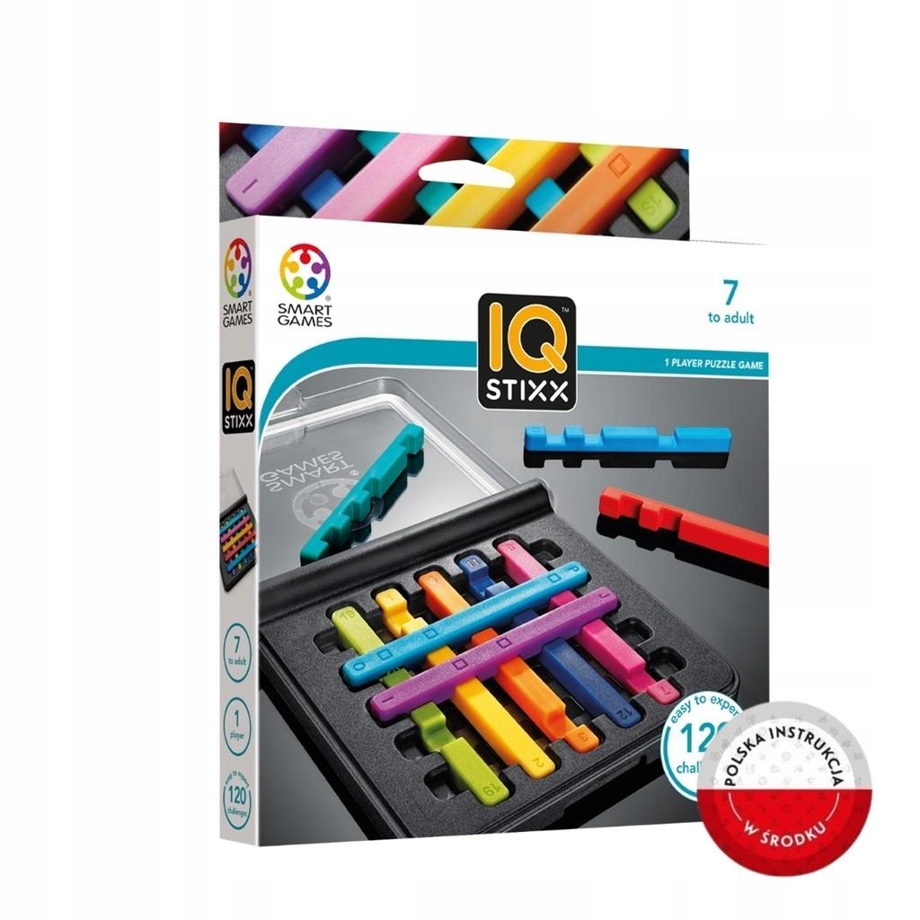 Smart Games Iq Stixx (eng) Iuvi Games Logiczna Gra Iq Dla Dziecka Na 4 Lata