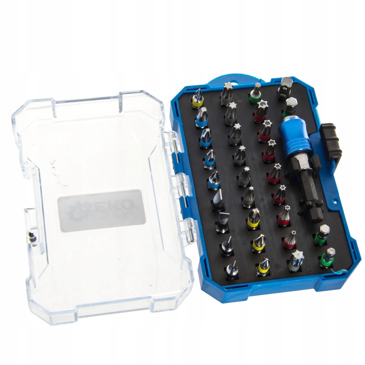 Bity końcówki wkrętakowe magnetyczne 32el GEKO Marka Geko