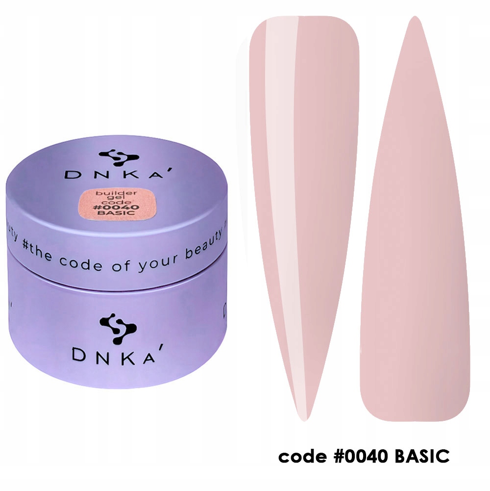 DNKa Builder Gel New Formula, 30 ml #0040 Basic na nehty
