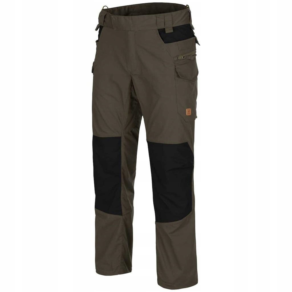 Vojenské kapsáče taktické kalhoty Helikon-Tex Pilgrim Green/Black Xs Long