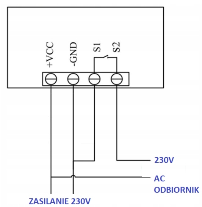 UNIWERSALNY ELEKTRONICZNY REGULATOR TEMPERAT. 230V Marka ZanderParts