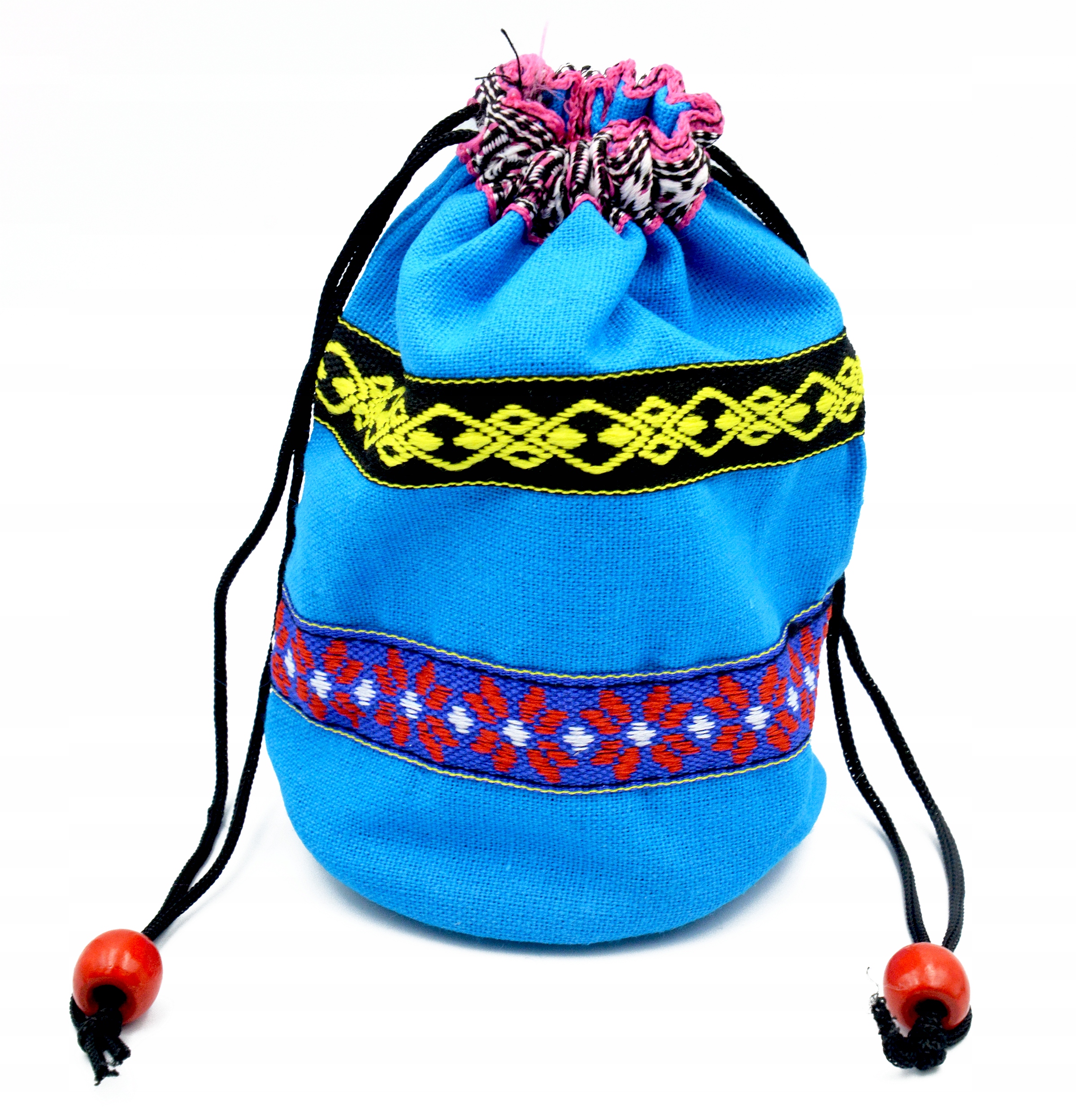 

Sakiewka Woreczek Etno okrągły spód 12x13cm