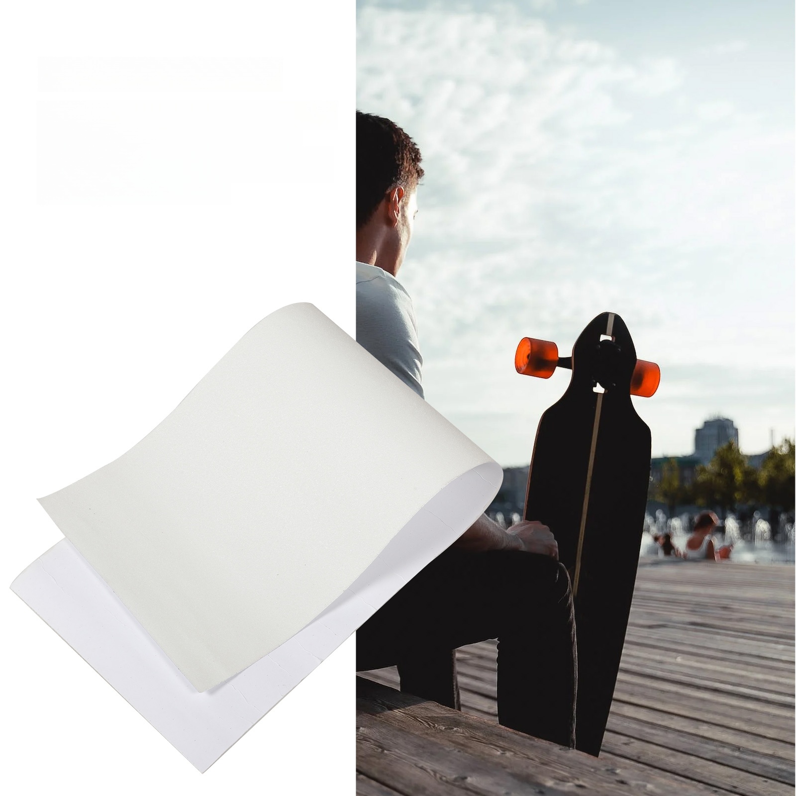 SAMOPRZYLEPNA TAŚMA DO DESKOROLKI WIELOFUNKCYJNA Model 52434594