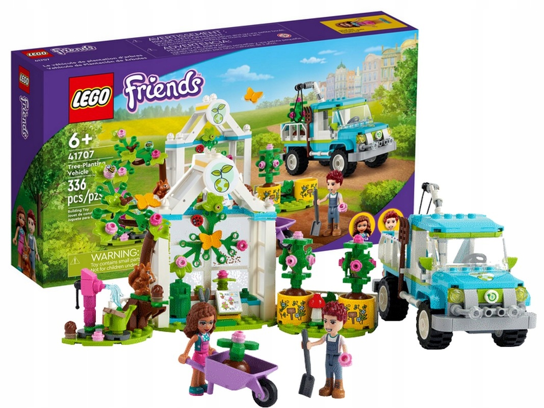 

Lego Friends 41707 Furgonetka Do Sadzenia Drzew