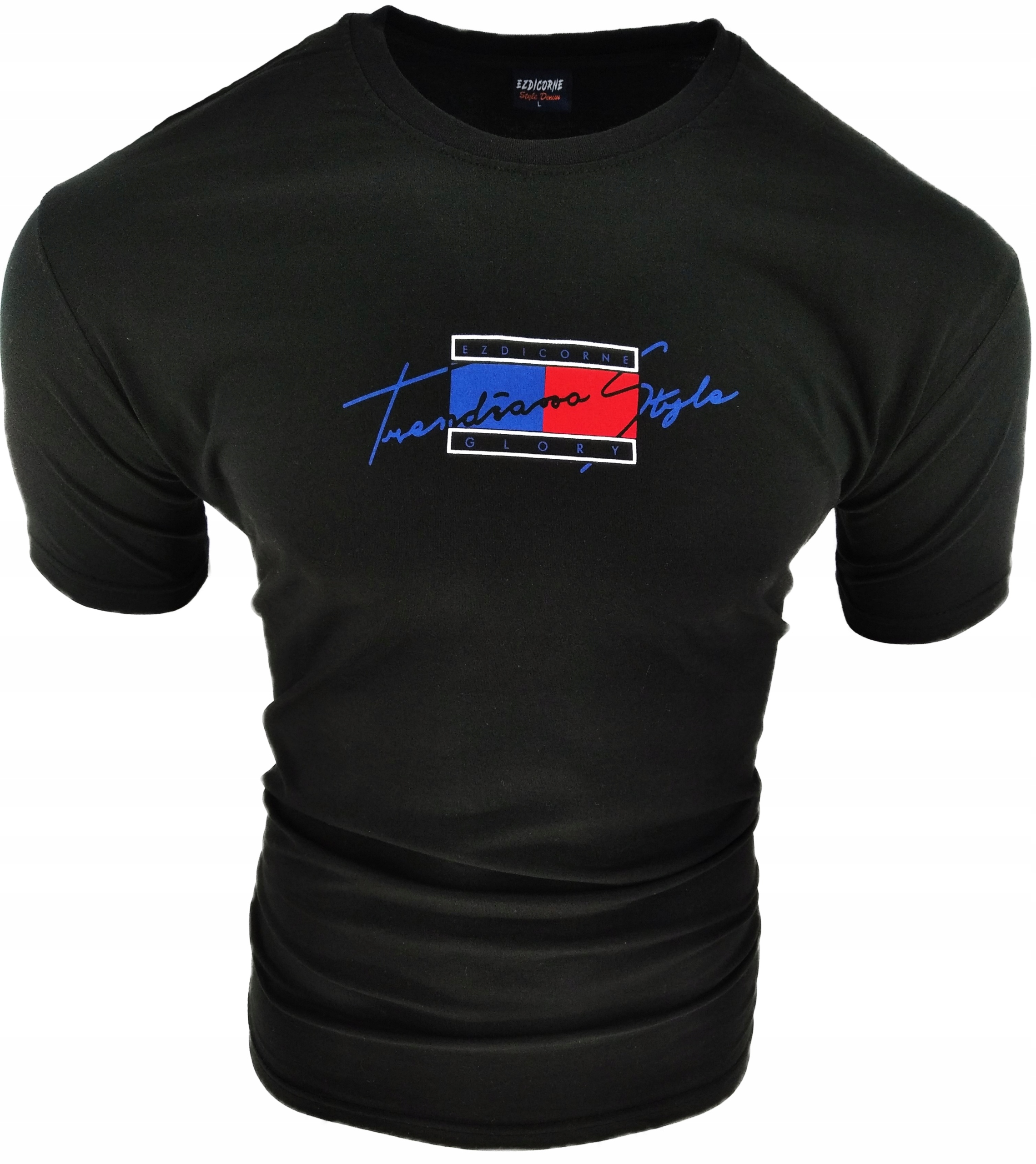 

Koszulka Męska T Shirt Męski Ezd Glory Czarna L