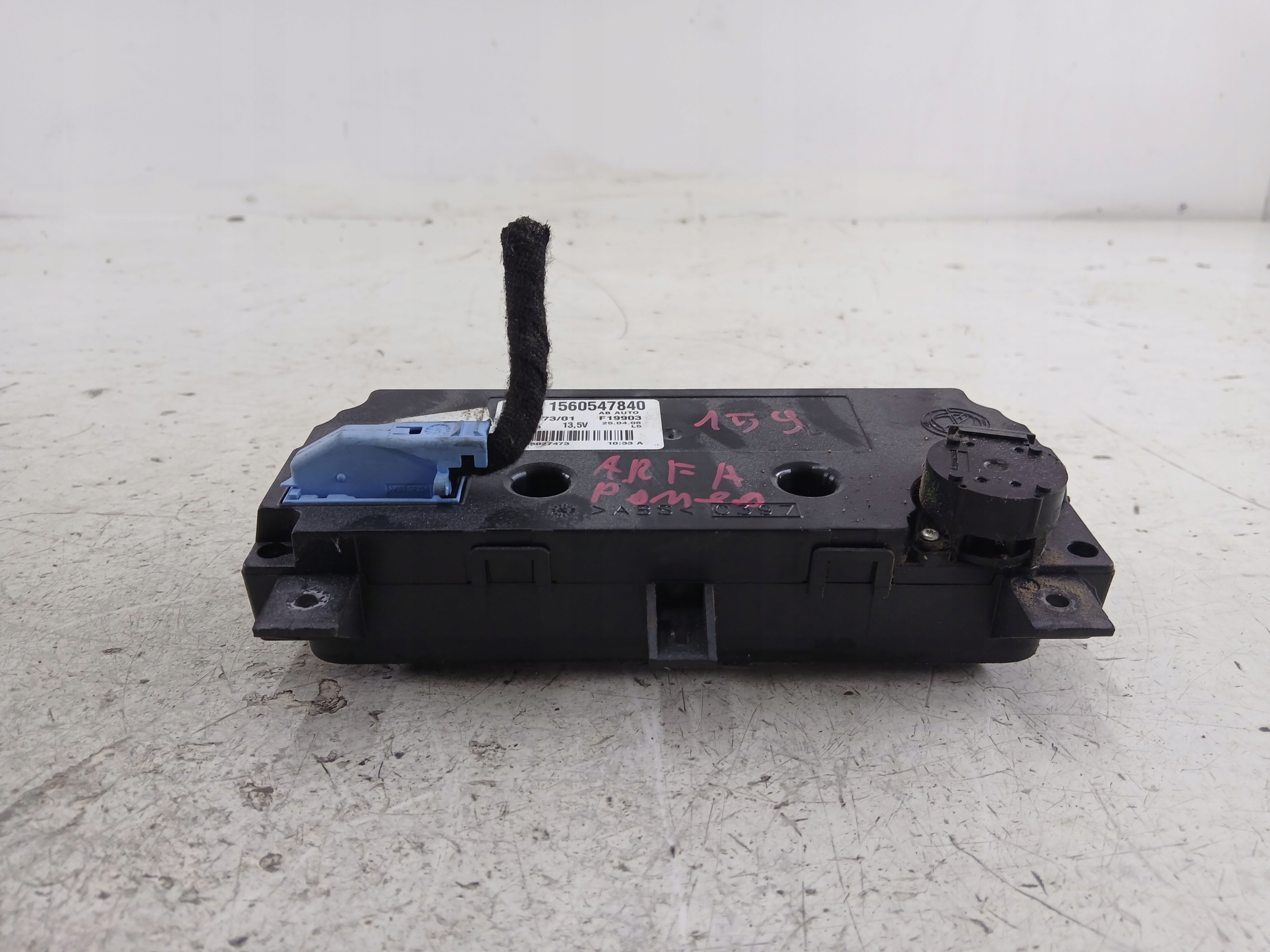 ALFA ROMEO 159 Unite commande clima 1560547840