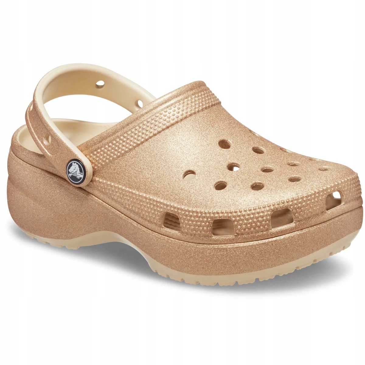 Crocs Dámské Boty Chodítka Classic Platforma Glitter 207241 Clog 38-39