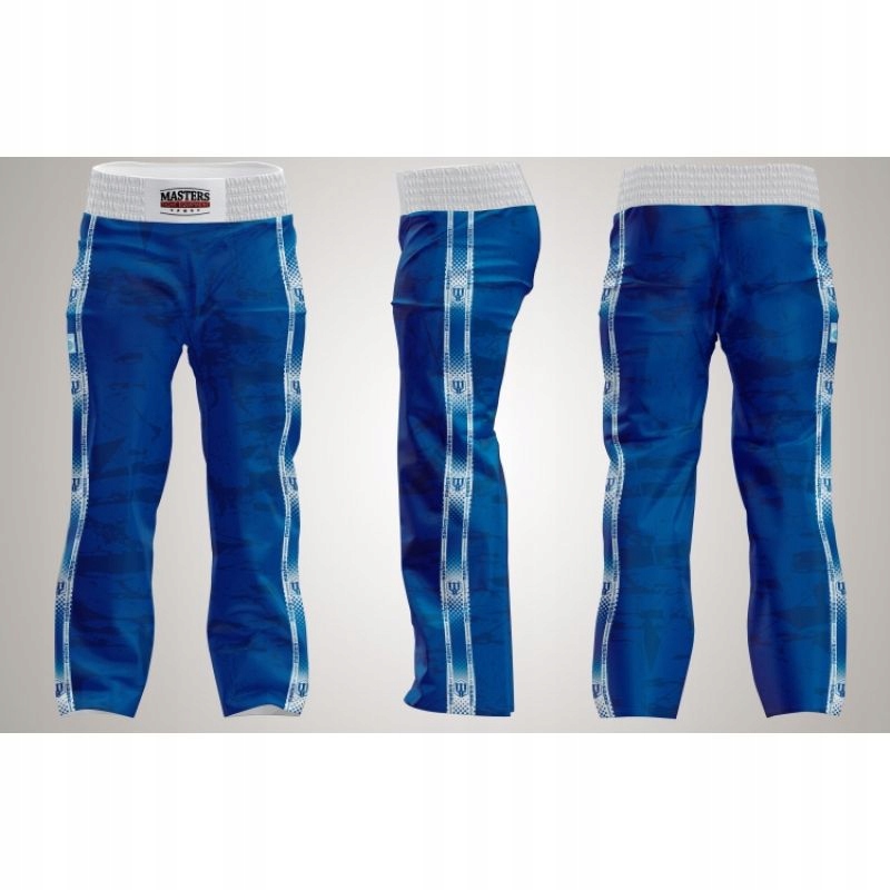 Spodnie Masters Fight Equipment niebieski