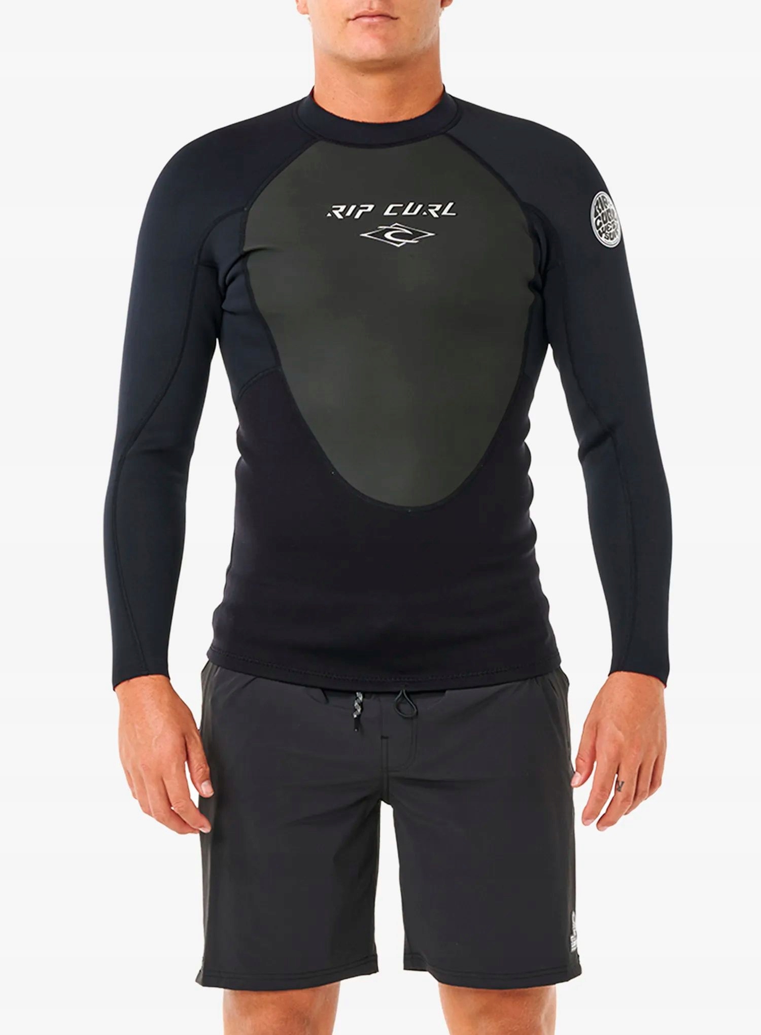 Pánská neoprenová pěna Rip Curl Omega Ls Jkt 1.5 černá M