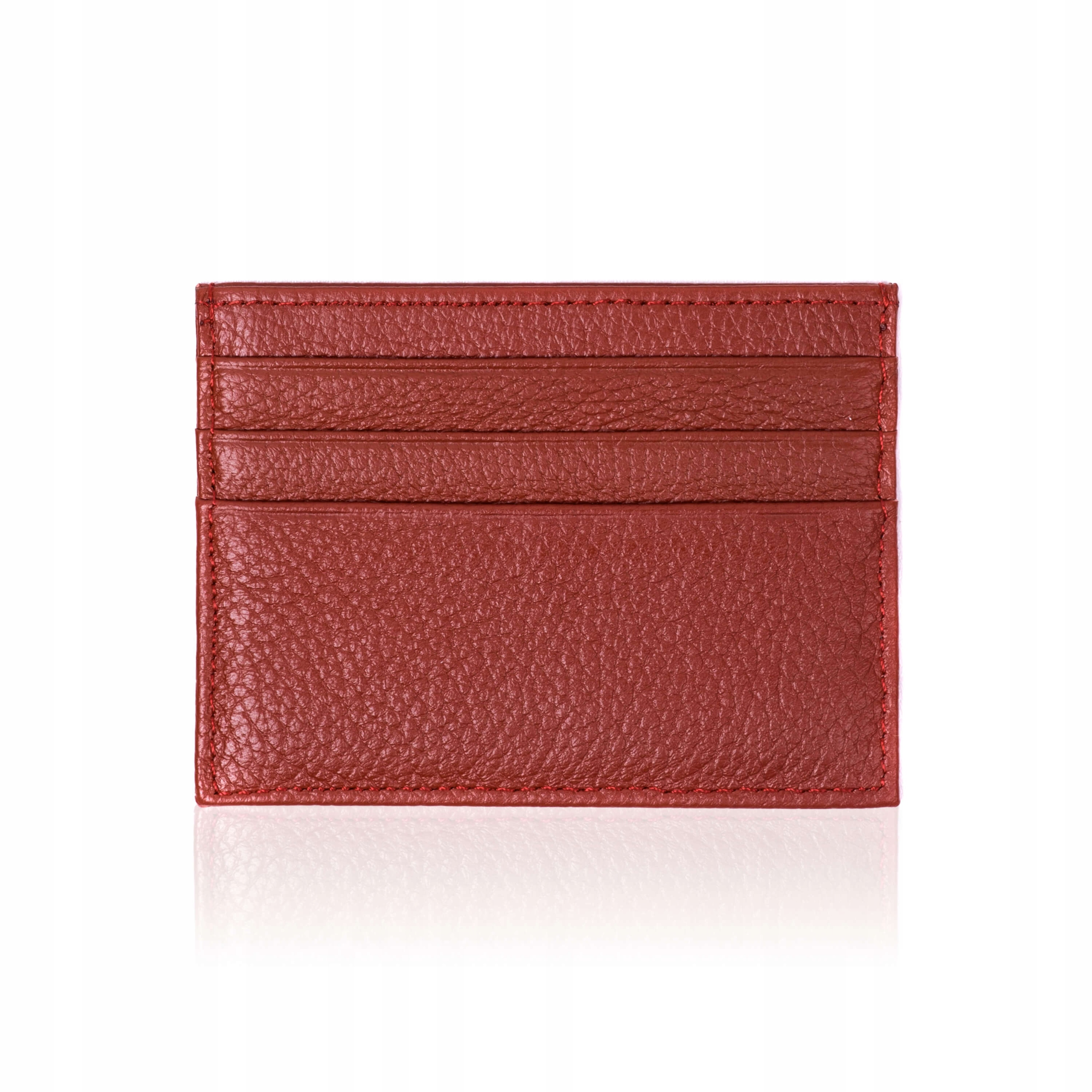 

Etui ze Skóry Naturalnej Na Karty - dwustronne - M