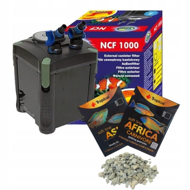 Aqua Nova NCF-1000 Filtr Zewnętrzny Gratisy