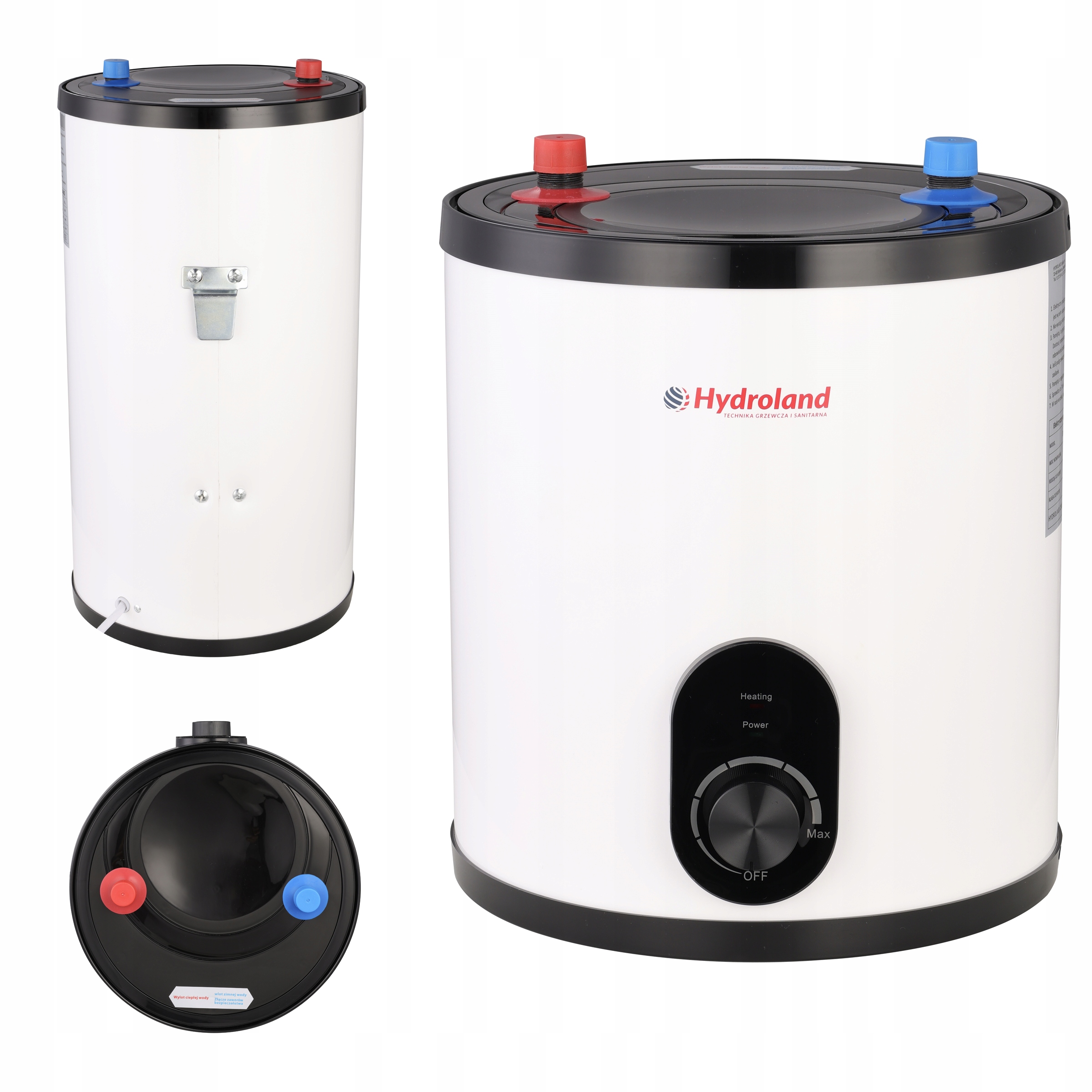 Elektrický Ohřívač Vody 6 L Horní Podumyvadlový Ohřívač Bojler 2000 W