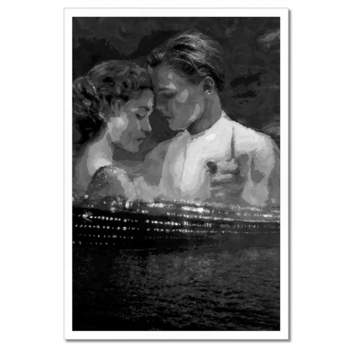 Plakáty v rámu 40x60 Titanic Černobílé