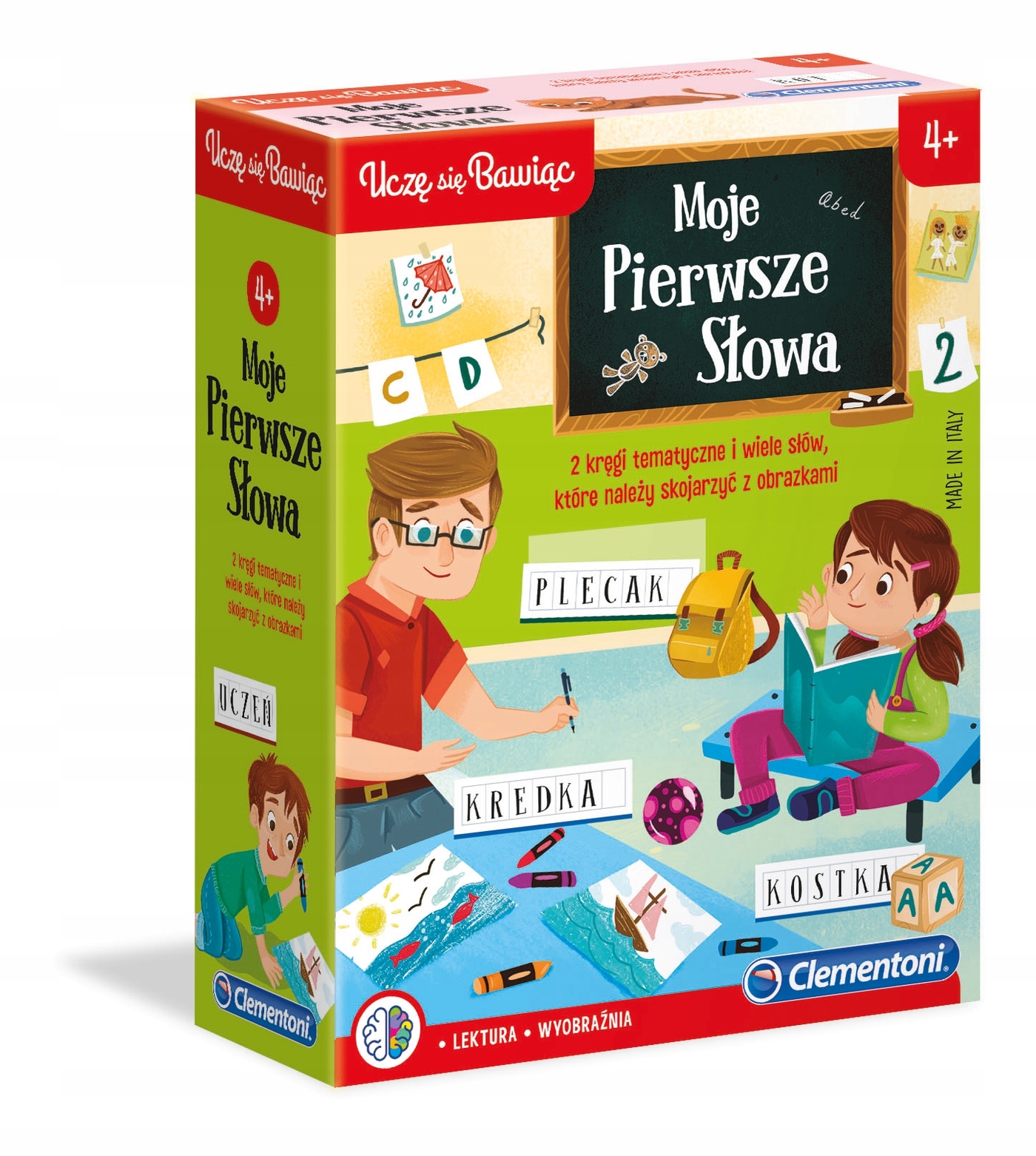 

Moje pierwsze słowa Clementoni Gra edukacyjna
