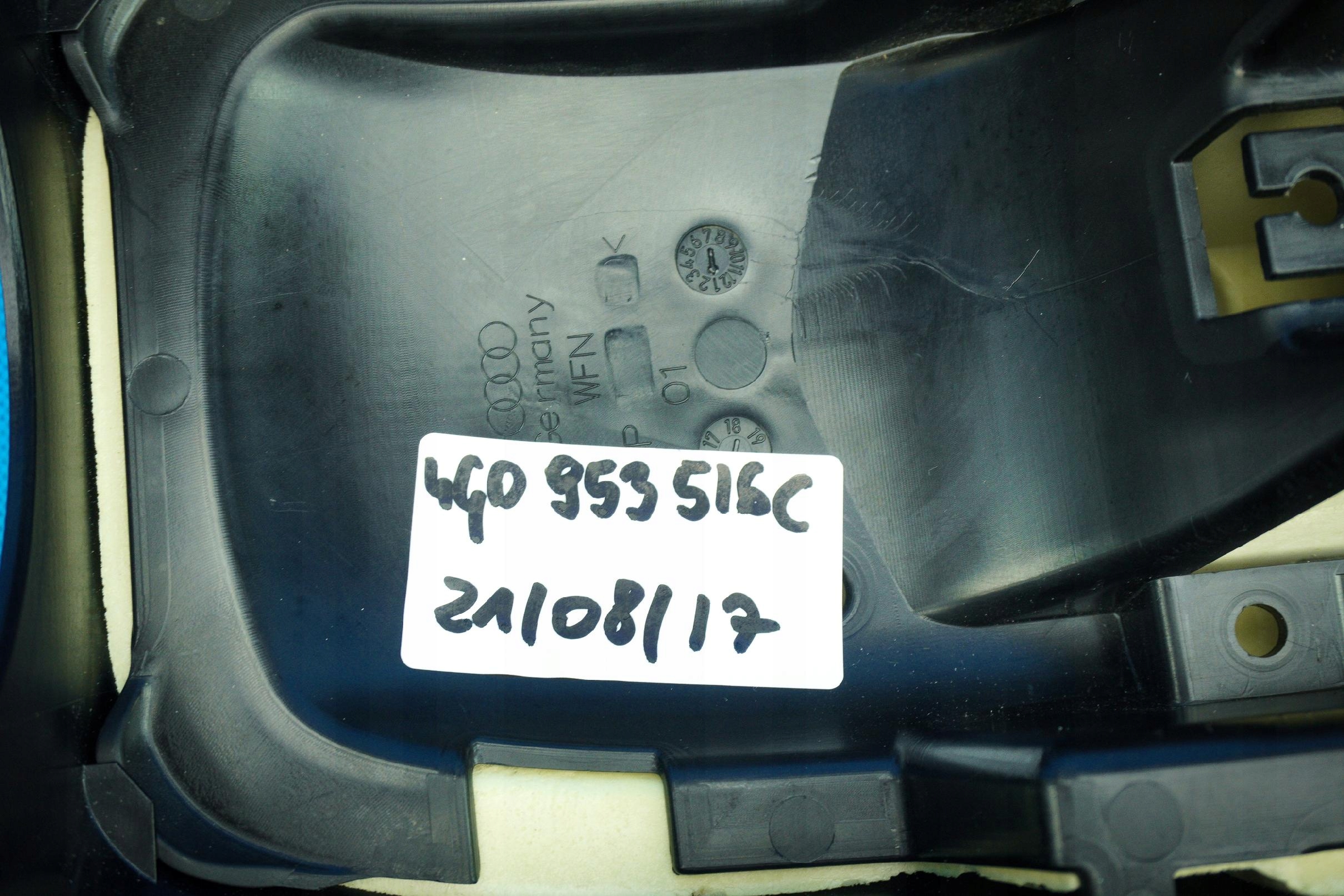 Blende Abdeckung der Lenksäule lenkrad Audi A6 A7 4G0953516C