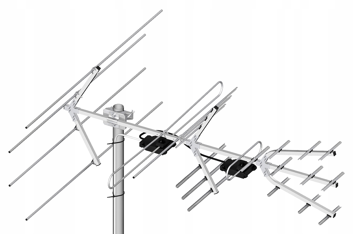 

Zestaw antenowy Dipol 28/5-12/21-69 H/v Dvb-t MUX8
