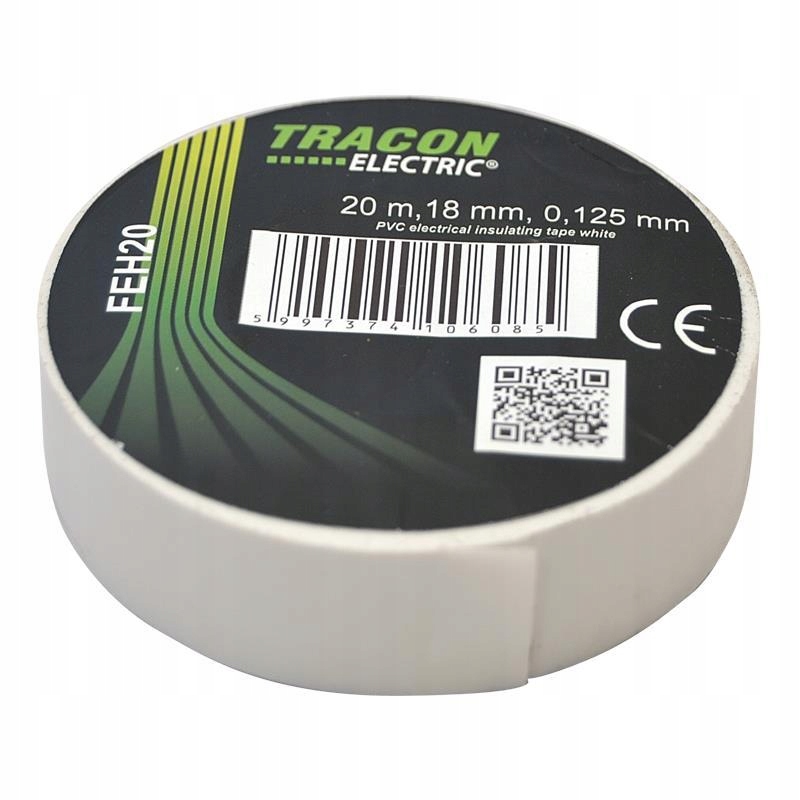 

Taśma izolacyjna 20mx18mm biała
