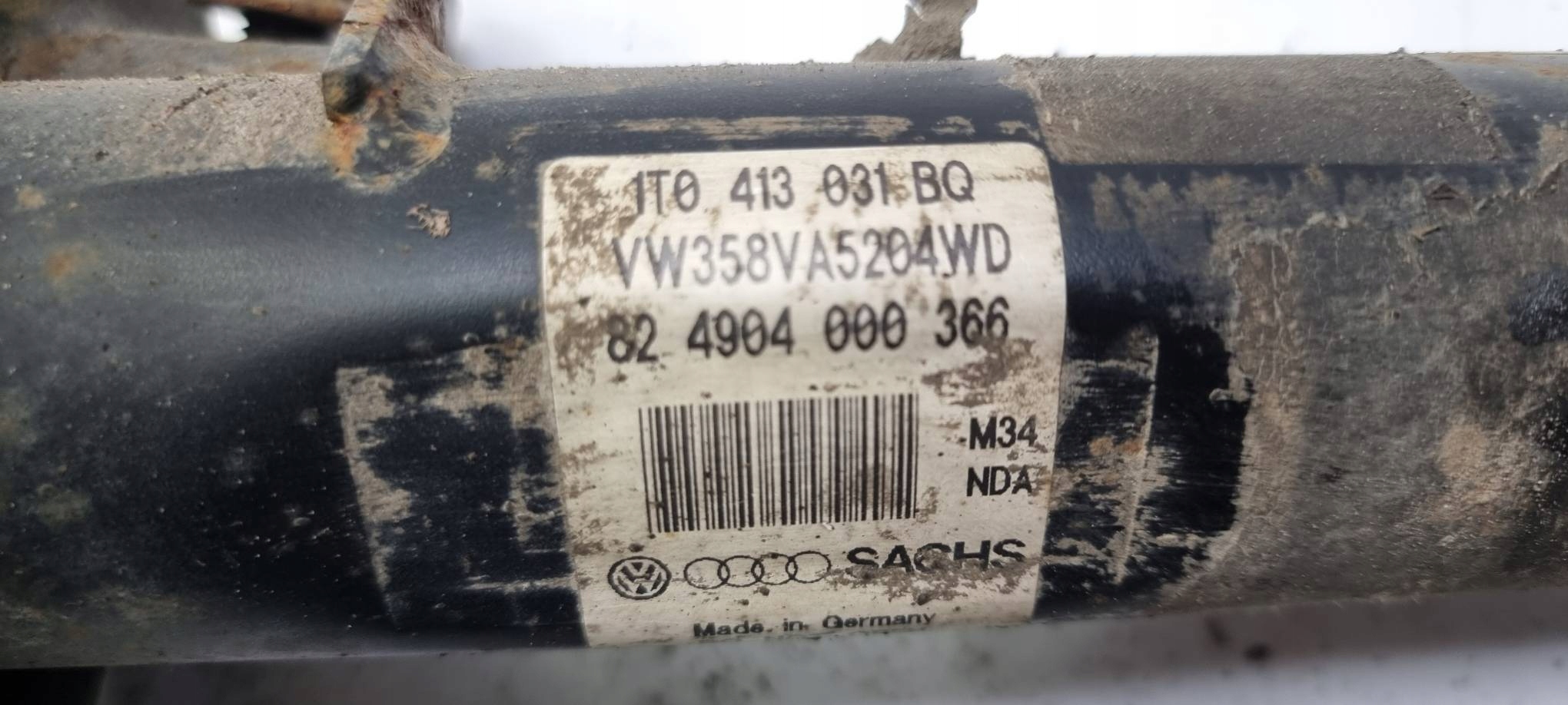shock absorber right front 1T0 VOLKSWAGEN TOURAN and