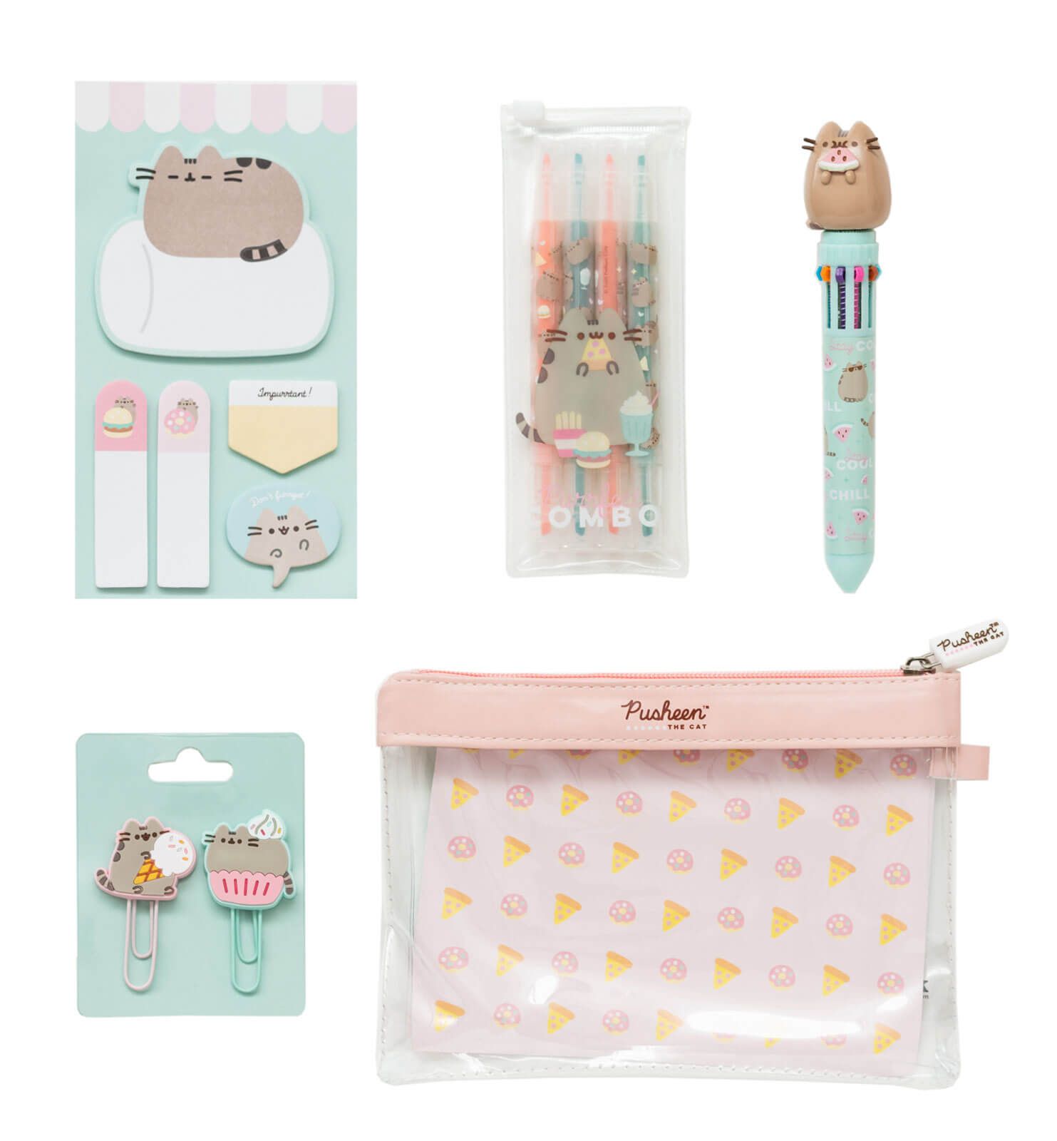 

Przybory szkolne Piórnik Pusheen Foodie Collection