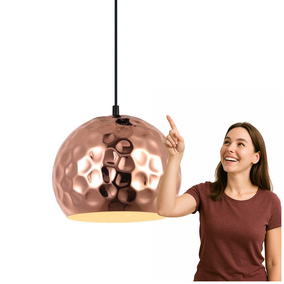 Závesná lampa Grelium MDM-2956/1M Cop Italux