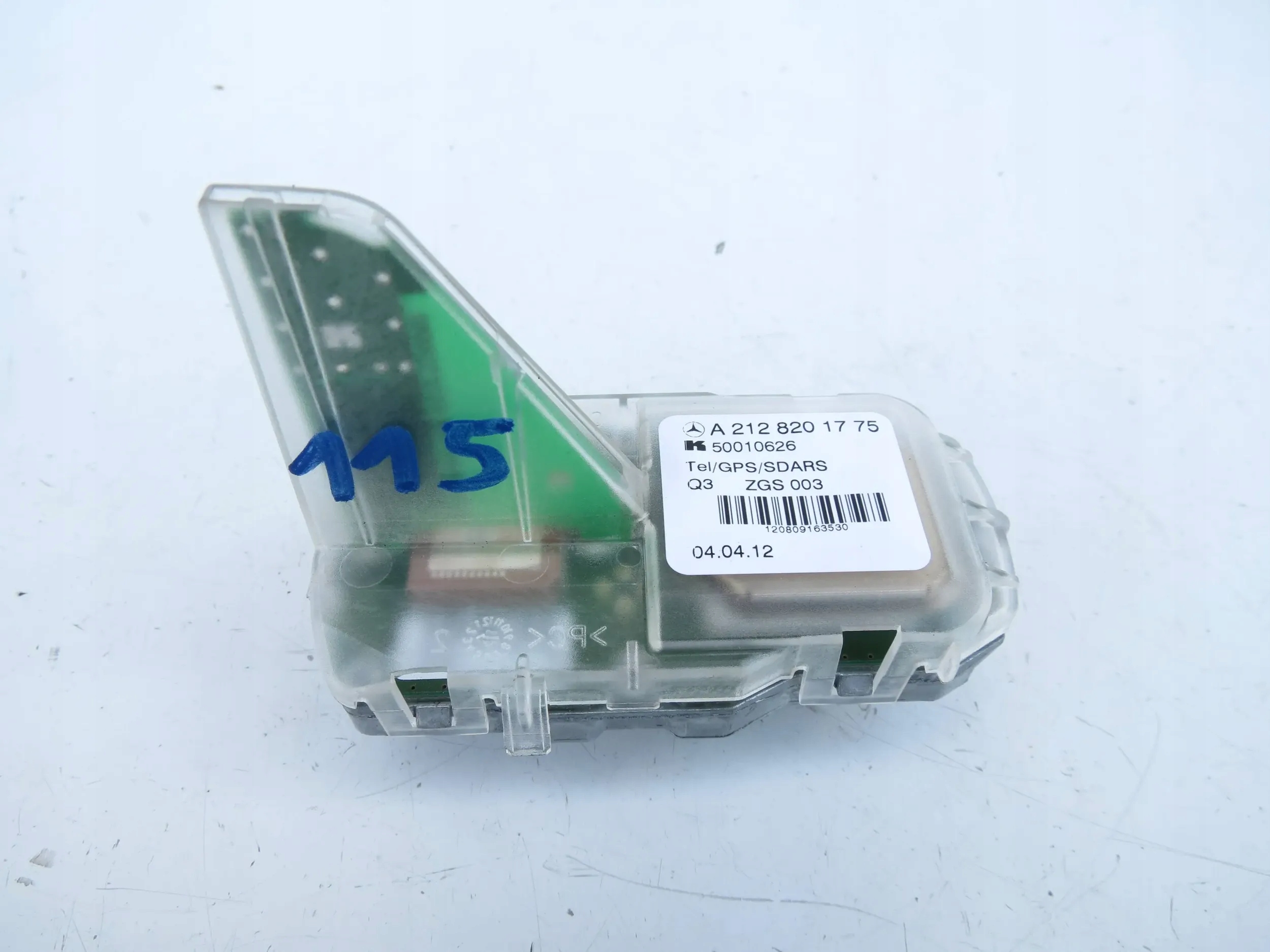 ANTENA MODUŁ GPS A2128201775 MERCEDES CLS W218 ML W166