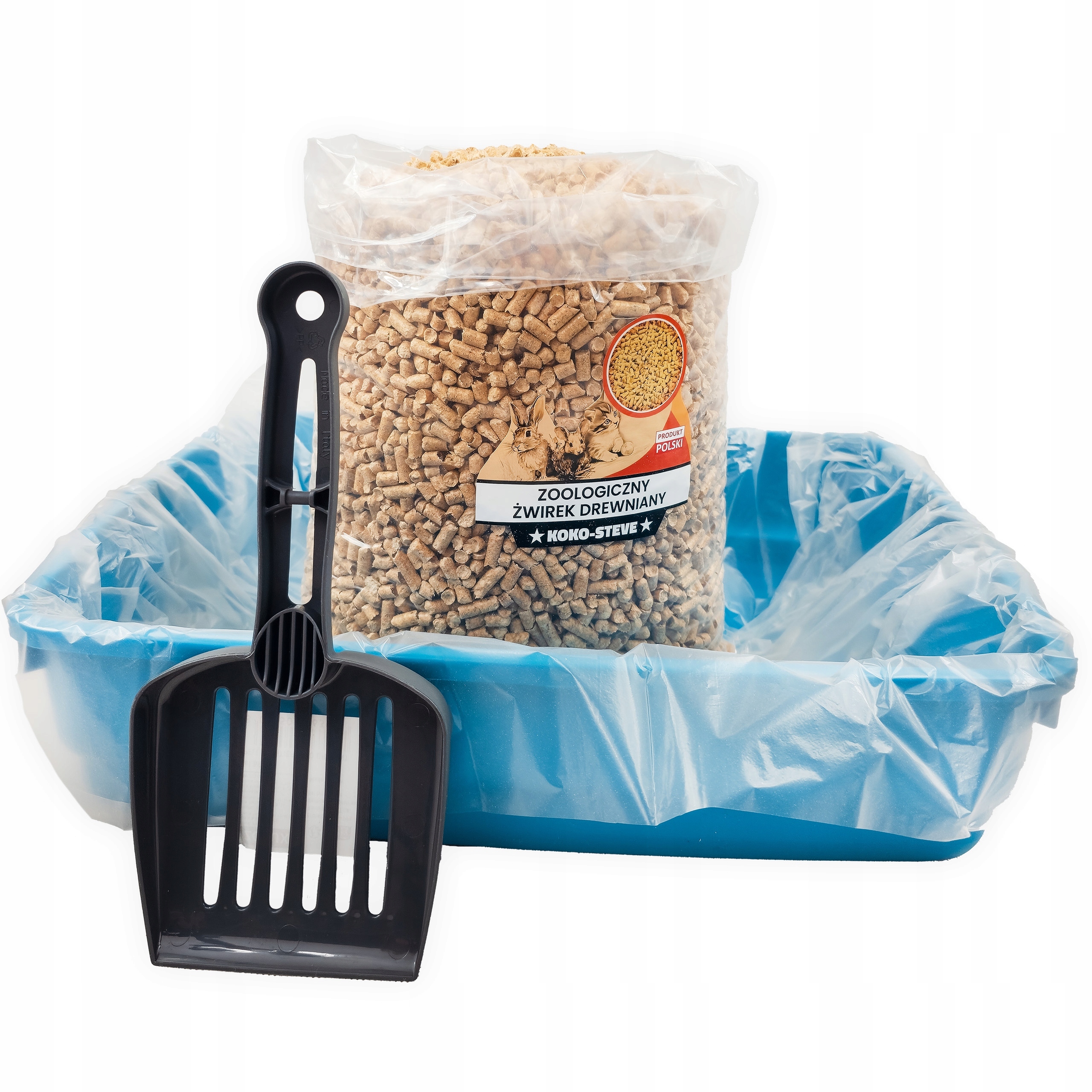 Levně Bezpečná Substrátová Podložka Pro Vašeho Mazlíčka, Přírodní, Ekologická, 75 L